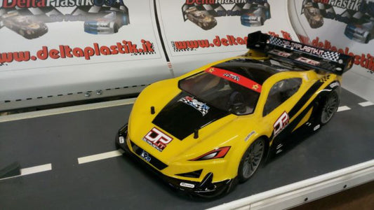 GT178 1/8 SCALE GT CLEAR RC CAR BODY - 0178