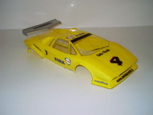 Delta Plastik 0703 - Countach 1/12  Scale RC car body Clear