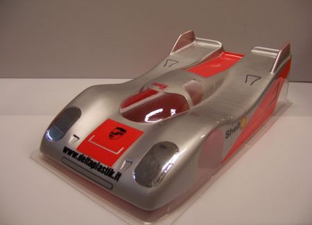 Delta Plastik 0709 - Porsche 936 L.M. 1/12 Scale RC car body Clear