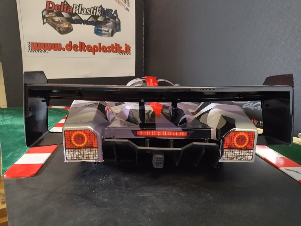 PROTOTYPE IR CLEAR RC CAR BODY - 8505