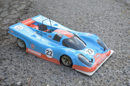 PORSCHE 917 1/8 SCALE GP CLEAR RC CAR BODY - 1091