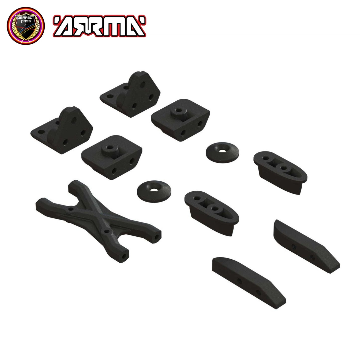 Wing Mount Set For Arrma Limitless V1/V2