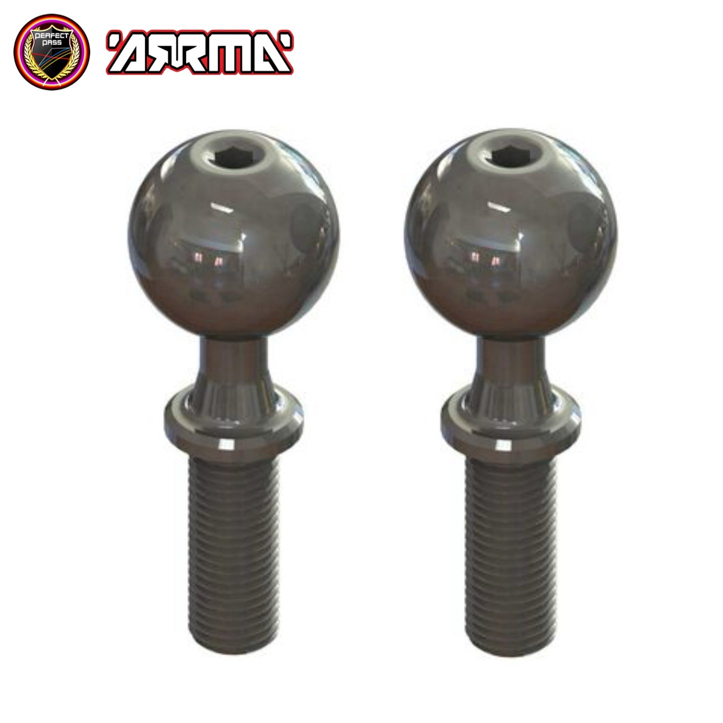 Pivot Ball - Fine Thread M6x14x37mm For Arrma