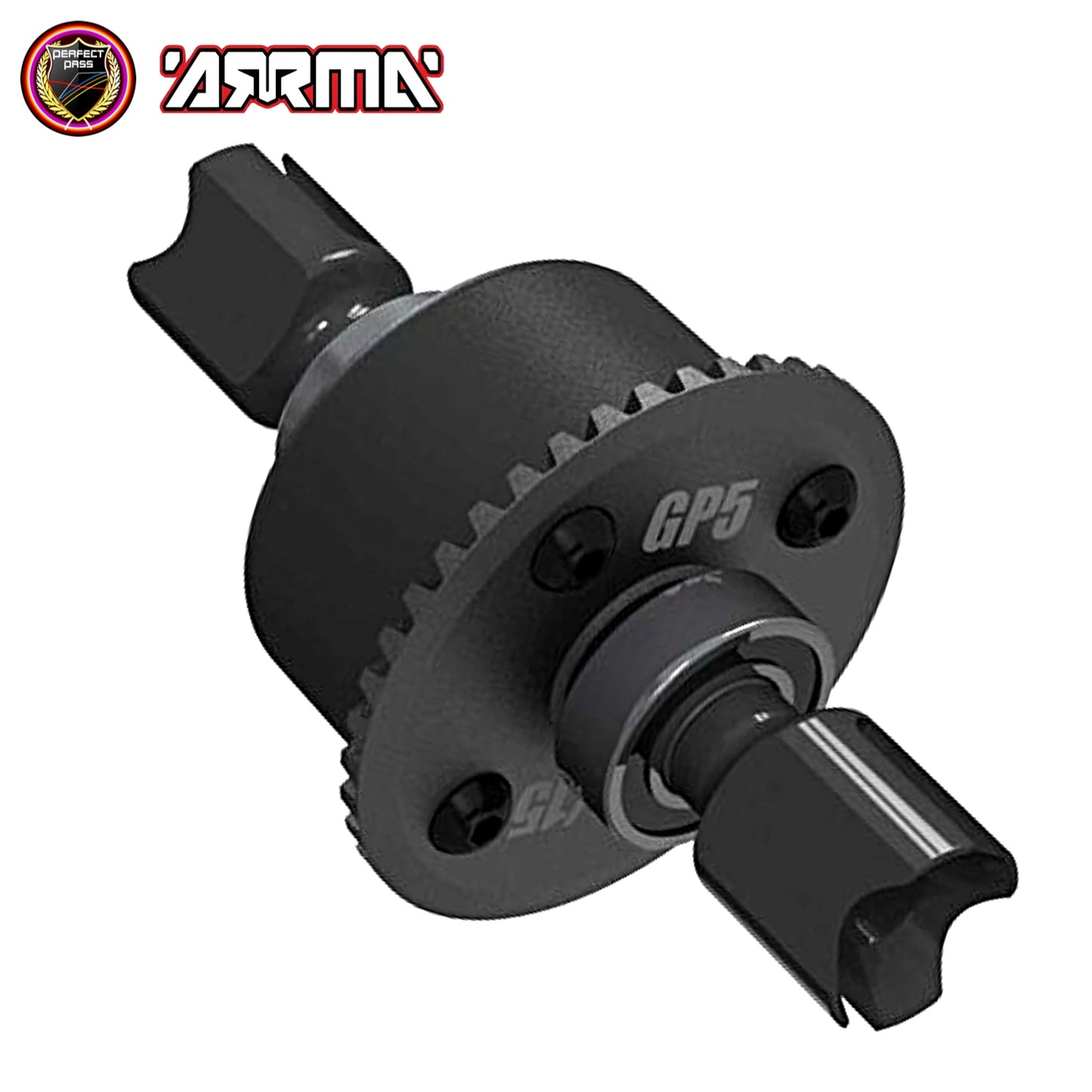 Front Or Rear Complete Arrma Differential 42T GP5 10k