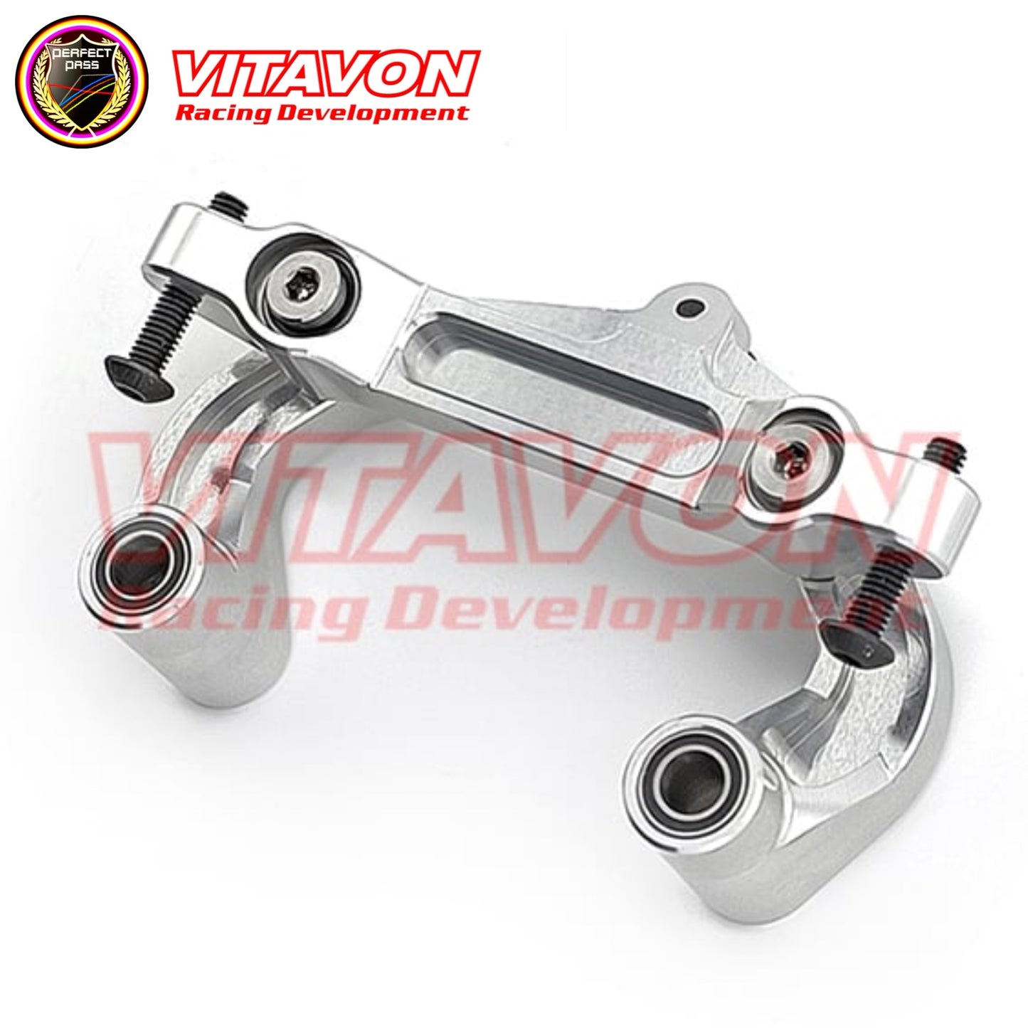 Vitavon V2 CNC Alu 7075 Steering Bell Crank For 56118 G2 Motors For Arrma Kraton 8S Outcast 8S