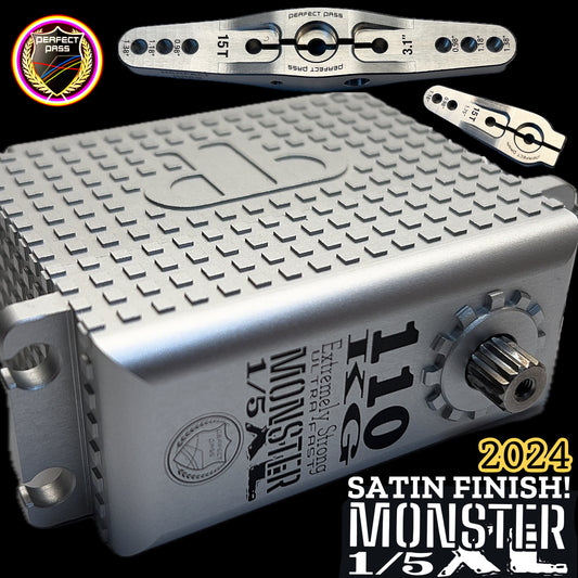 2024 NEW SATIN FINISH! Perfect Pass Monster XL 1/5 Scale Servo