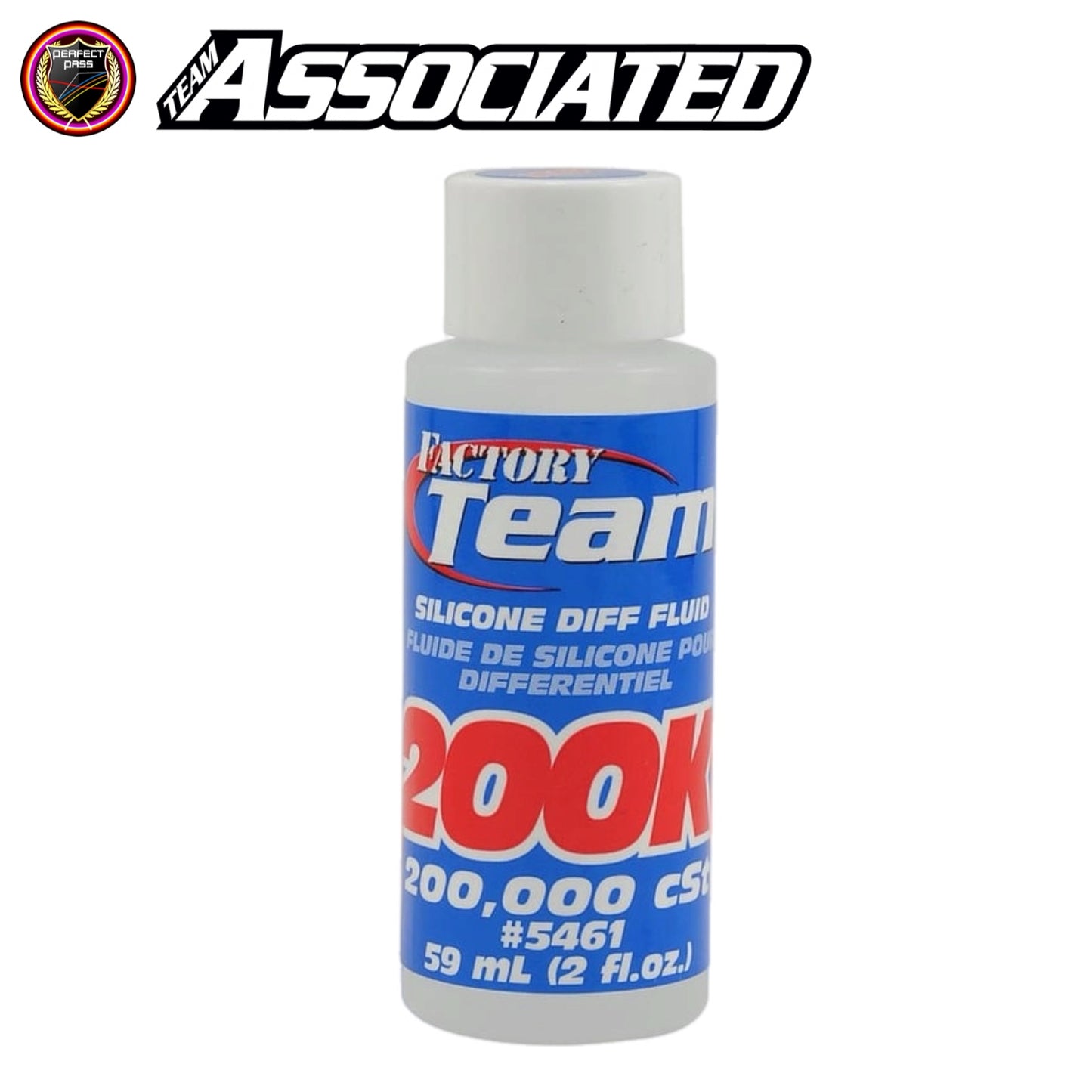 FACTORY TEAM SILICONE DIFF FLUID, 200.000 CST 2 0Z (Team Associated)