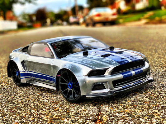 MUSTANG 1/8 SCALE GT CLEAR RC CAR BODY - 0175