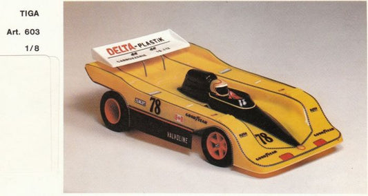 Delta Plastik S0603 - TIGA 1/8 Scale GP RC car body