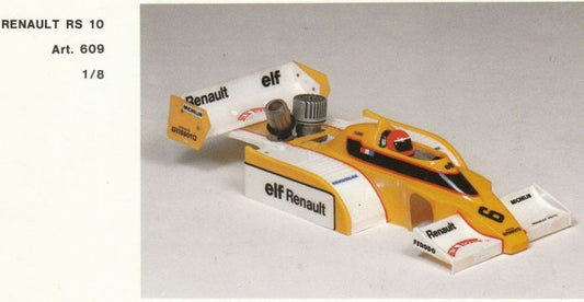 Delta Plastik S0609 - RENAULT RS  1/8 Scale GP RC car body