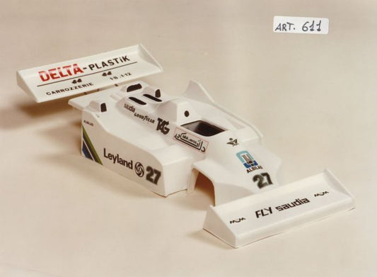 Delta Plastik S0611 - WILLIAMS SAUDIA 1/8 Scale GP RC car body