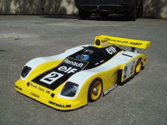 Delta Plastik S0702 - ALPINE RENAULT 1/8 Scale GP RC car body