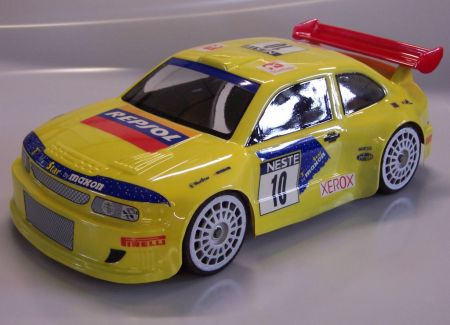 SEAT CORDOBA 1/8 SCALE GT CLEAR RC CAR BODY - 0144