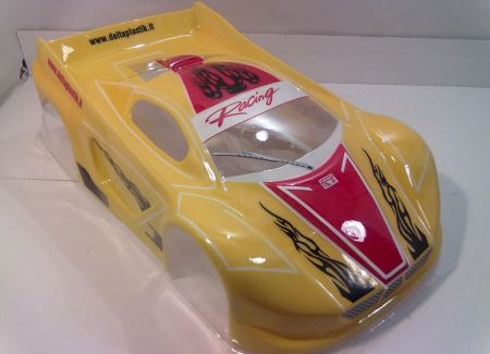 Delta Plastik 0134 - McLaren 3 Speed run 1/8 scale GT RC car body